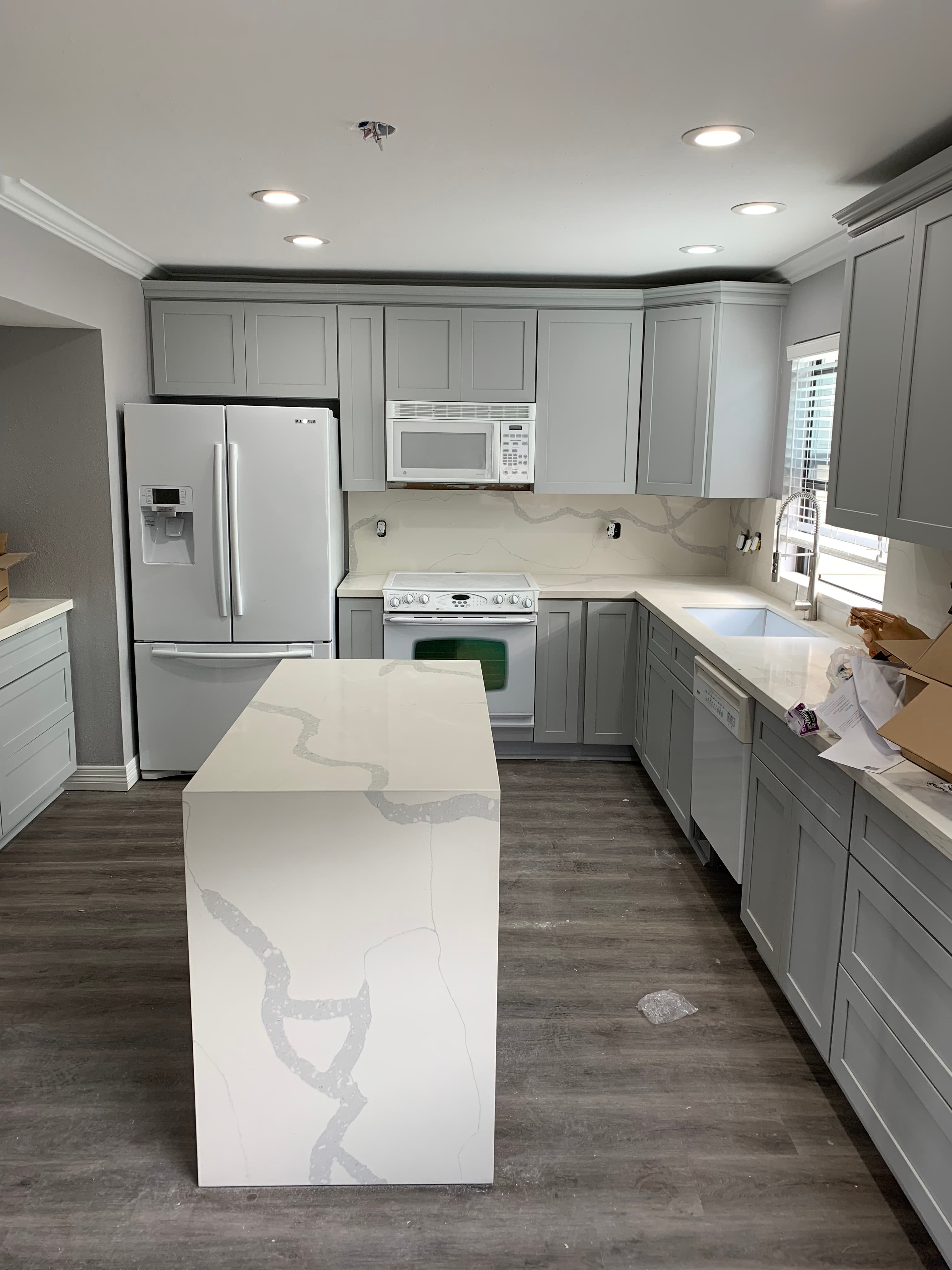 Houston cabinet and countertop installation — Kitchen cabinet installation — Houston